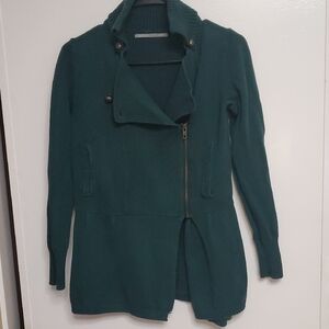 Rubbish Teal Knit Sweater